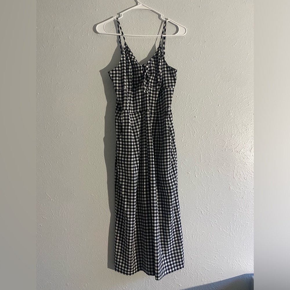 Checkered Jumpsuit
